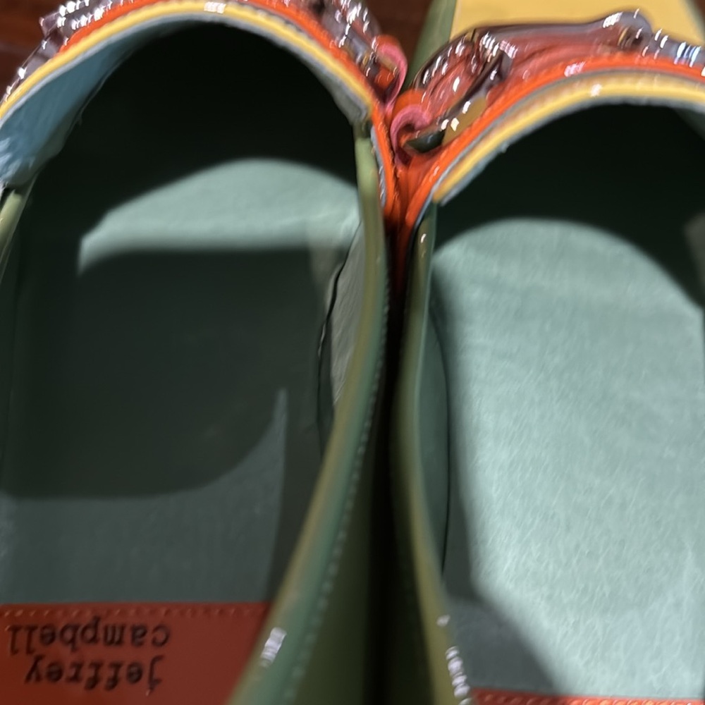 Jeffrey Campbell penny loafer size 7 worn once like new - Picture 4 of 5